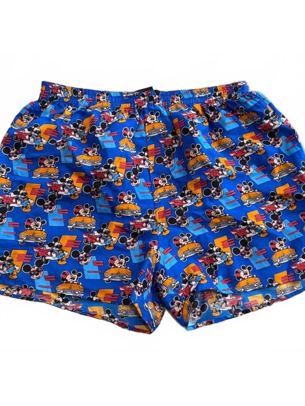Vintage Mickey Mouse silk boxers 80s 90s